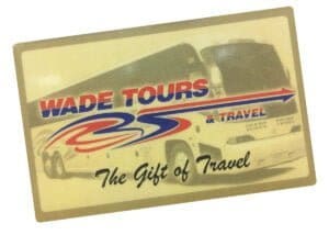 Wade Tours Gift Card