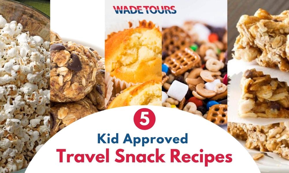 5 Kid Approved Travel Snack Recipes