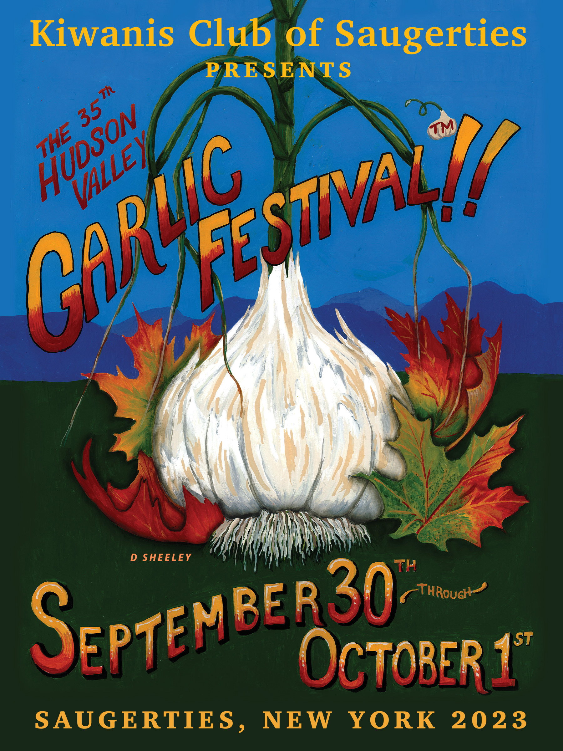 HUDSON VALLEY GARLIC FESTIVAL OCTOBER 1, 2023 Wade Tours Bus Tours